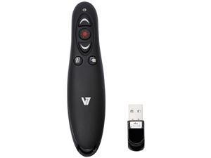 V7 WP1000-24G-19NB Wireless Presenter with Laser Pointer and microSD Card Reader V7 WP1000-24G-19NB Wireless Presenter with Laser Pointer and microSD Card Reader