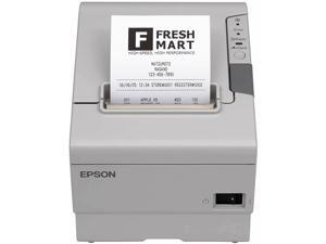 Epson TM-T88V 3" Single-station Thermal Receipt Printer, USB, Serial, White - C31CA85014 Epson TM-T88V 3" Single-station Thermal Receipt Printer, USB, Serial, White - C31CA85014