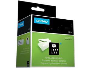 Dymo 30252 Address Label 1.12" Width x 3.50" Length - 350/Roll - Paper - White Dymo 30252 Address Label 1.12" Width x 3.50" Length - 350/Roll - Paper - White