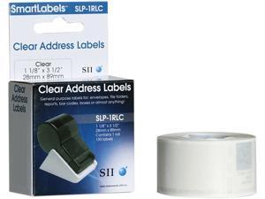 Seiko Self-Adhesive Address Labels, 1-1/8 x 3-1/2, Clear, 130/Box Seiko Self-Adhesive Address Labels, 1-1/8 x 3-1/2, Clear, 130/Box