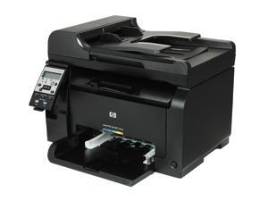HP LaserJet Pro 100 M175nw MFP Up to 17 ppm Up to 600 x 600 dpi Color Print Quality Color Wireless 802.11b/g/n Laser Printer HP LaserJet Pro 100 M175nw MFP Up to 17 ppm Up to 600 x 600 dpi Color Print Quality Color Wireless 802.11b/g/n Laser Printer