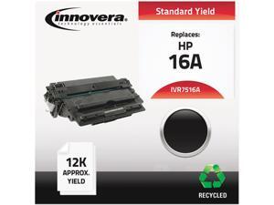 Innovera Compatible Black Toner Cartridge (Alternative for HP 16A/Q7516A) Innovera Compatible Black Toner Cartridge (Alternative for HP 16A/Q7516A)