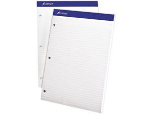Ampad 20-345 Evidence Dual Ruled Pad, Law Rule, 8-1/2 x 11-3/4, White, 100 Sheets Ampad 20-345 Evidence Dual Ruled Pad, Law Rule, 8-1/2 x 11-3/4, White, 100 Sheets