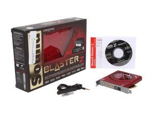 Creative Sound Blaster Z PCIe 116dB SNR Gaming Sound Card with 600 ohm Headphone Amp and Beamforming Microphone Creative Sound Blaster Z PCIe 116dB SNR Gaming Sound Card with 600 ohm Headphone Amp and Beamforming Microphone