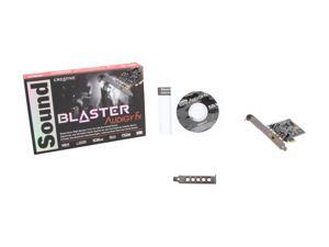 Creative Sound Blaster Audigy FX 5.1 PCIe Sound Card with 600 ohm Headphone Amp Creative Sound Blaster Audigy FX 5.1 PCIe Sound Card with 600 ohm Headphone Amp
