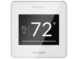 Schneider Electric Wiser Air Wi-Fi Smart Thermostat with Comfort Boost - White Schneider Electric Wiser Air Wi-Fi Smart Thermostat with Comfort Boost - White