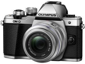 OLYMPUS OM-D E-M10 Mark II Silver with 14-42 II R Lens OLYMPUS OM-D E-M10 Mark II Silver with 14-42 II R Lens