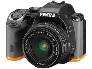 PENTAX K-S2 13207 Black / Orange 20.12 MP Digital SLR Camera With 18-50mm Lens PENTAX K-S2 13207 Black / Orange 20.12 MP Digital SLR Camera With 18-50mm Lens