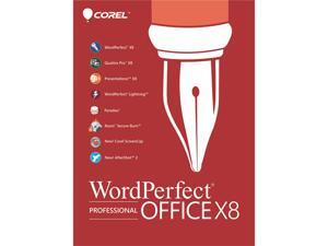 Corel WordPerfect Office X8 - Professional Edition Corel WordPerfect Office X8 - Professional Edition