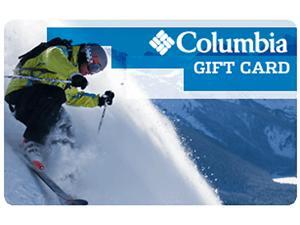 Columbia Sportswear $100 Gift Card (Email Delivery) Columbia Sportswear $100 Gift Card (Email Delivery)