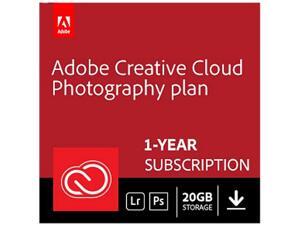 Adobe Creative Cloud Photography plan with 20GB storage - 1 Year Subscription (PC/MAC Digital) Adobe Creative Cloud Photography plan with 20GB storage - 1 Year Subscription (PC/MAC Digital)