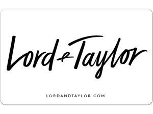 Lord & Taylor $100 Gift Card (Email Delivery) Lord & Taylor $100 Gift Card (Email Delivery)