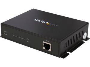 StarTech.com IES51000POE Unmanaged 5 Port Industrial Gigabit PoE Switch with 4 Power over Ethernet ports StarTech.com IES51000POE Unmanaged 5 Port Industrial Gigabit PoE Switch with 4 Power over Ethernet ports