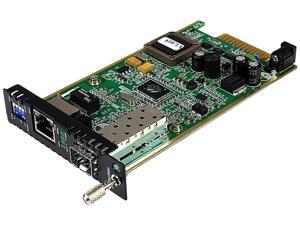 StarTech ET91000SFP2C Gigabit Ethernet Fiber Media Converter Card Module with Open SFP Slot StarTech ET91000SFP2C Gigabit Ethernet Fiber Media Converter Card Module with Open SFP Slot