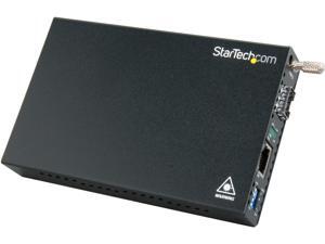 StarTech ET91000SFP2 Gigabit Ethernet Fiber Media Converter with Open SFP Slot StarTech ET91000SFP2 Gigabit Ethernet Fiber Media Converter with Open SFP Slot
