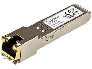 StarTech.com J8177CST HP J8177C Compatible SFP Module - 1000BASE-T RJ45 Copper Transceiver - J8177CST StarTech.com J8177CST HP J8177C Compatible SFP Module - 1000BASE-T RJ45 Copper Transceiver - J8177CST