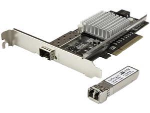 StarTech PEX10000SRI 10G Network Card - 1 x 10G Open SFP+ Multimode LC Fiber Connector - Intel 82599 Chip - Gigabit Ethernet Card StarTech PEX10000SRI 10G Network Card - 1 x 10G Open SFP+ Multimode LC Fiber Connector - Intel 82599 Chip - Gigabit Ethernet Card