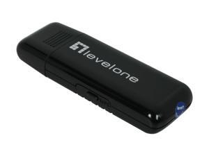 LevelOne WUA-0605 Wireless N 300Mbps USB Adapter w/WPS button LevelOne WUA-0605 Wireless N 300Mbps USB Adapter w/WPS button