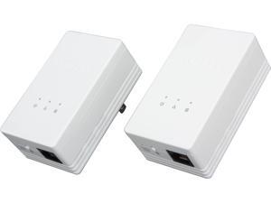 NETGEAR Powerline AV200 Mbps Mini Adapter Kit (XAVB1301), up to 200Mbps NETGEAR Powerline AV200 Mbps Mini Adapter Kit (XAVB1301), up to 200Mbps