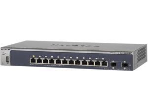 NETGEAR ProSAFE 12-Port Gigabit Managed Switch Layer 2+ With Static L3 Routing (GSM5212) NETGEAR ProSAFE 12-Port Gigabit Managed Switch Layer 2+ With Static L3 Routing (GSM5212)