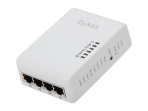 ZyXEL PLA4225 4-Port AV500 Powerline Gigabit Switch, Up to 500Mbps ZyXEL PLA4225 4-Port AV500 Powerline Gigabit Switch, Up to 500Mbps