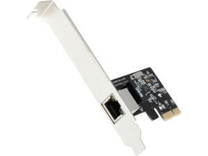 SYBA SI-PEX24038 Single Port Gigabit Ethernet PCI-e x1 Network Card SYBA SI-PEX24038 Single Port Gigabit Ethernet PCI-e x1 Network Card