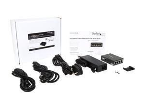 StarTech POEINJ4G 4-port Gigabit midspan - PoE+ injector - 802.3at / af StarTech POEINJ4G 4-port Gigabit midspan - PoE+ injector - 802.3at / af