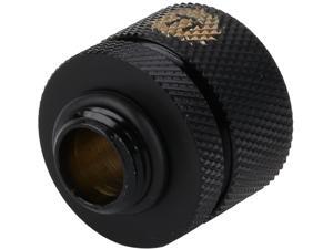 Thermaltake Pacific CL-W031-CA00BL-A Pacific DIY LCS Black 1/2" ID x 5/8" OD Compression Fitting Thermaltake Pacific CL-W031-CA00BL-A Pacific DIY LCS Black 1/2" ID x 5/8" OD Compression Fitting
