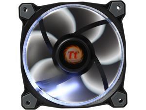 Thermaltake Riing 12 Series High Static Pressure 120mm Circular White LED Ring Case/Radiator Fan CL-F038-PL12WT-A Thermaltake Riing 12 Series High Static Pressure 120mm Circular White LED Ring Case/Radiator Fan CL-F038-PL12WT-A