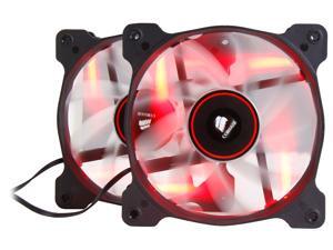 Corsair Air Series AF120 LED 120mm Quiet Edition High Airflow Fan Twin Pack - Red (CO-9050016-RLED) Corsair Air Series AF120 LED 120mm Quiet Edition High Airflow Fan Twin Pack - Red (CO-9050016-RLED)