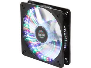 ENERMAX T.B.VEGAS QUAD UCTVQ12P 120mm Blue / Red / Green / White LED Case Fan ENERMAX T.B.VEGAS QUAD UCTVQ12P 120mm Blue / Red / Green / White LED Case Fan