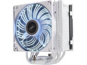 ENERMAX ETS-T50A-WVS Twister Aluminum 120mm White CPU Cooler with DFR (Dust Free Rotation) White LED Fan ENERMAX ETS-T50A-WVS Twister Aluminum 120mm White CPU Cooler with DFR (Dust Free Rotation) White LED Fan
