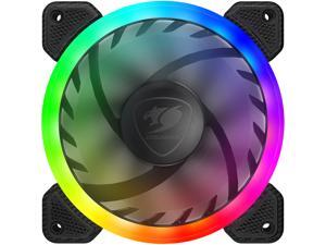 Cougar Hydraulic Vortex RGB HPB 120 mm Cooling Kit with Tri-Directional Lighting and Remote Control (3 pack) Cougar Hydraulic Vortex RGB HPB 120 mm Cooling Kit with Tri-Directional Lighting and Remote Control (3 pack)