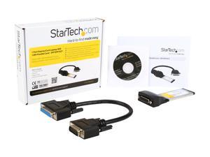 StarTech.com 1 Port ExpressCard Laptop Parallel Adapter Card EC1PECPS StarTech.com 1 Port ExpressCard Laptop Parallel Adapter Card EC1PECPS