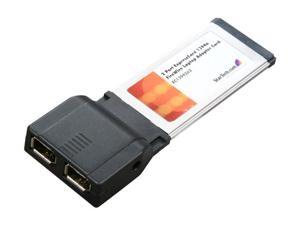 StarTech EC13942A2 2 Port ExpressCard 1394a FireWire Laptop Adapter Card - Retail StarTech EC13942A2 2 Port ExpressCard 1394a FireWire Laptop Adapter Card - Retail