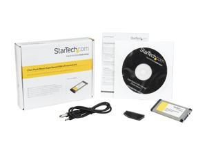 StarTech.com 1 Port Flush Mount ExpressCard SuperSpeed USB 3.0 Card Adapter StarTech.com 1 Port Flush Mount ExpressCard SuperSpeed USB 3.0 Card Adapter