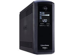 CyberPower Intelligent LCD UPS CP1350AVRLCD 1350 VA 815 Watts 10 Outlets UPS CyberPower Intelligent LCD UPS CP1350AVRLCD 1350 VA 815 Watts 10 Outlets UPS