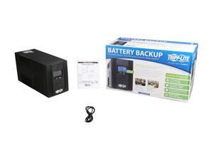 Tripp Lite SMART1500LCDT 1500 VA 900 W UPS Back Up Smart Tower LCD AVR 120V USB Coax RJ45 Tripp Lite SMART1500LCDT 1500 VA 900 W UPS Back Up Smart Tower LCD AVR 120V USB Coax RJ45
