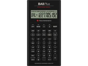 Texas Instruments BAIIPLUSPRO TI BA II Plus Professional Financial Calculator Texas Instruments BAIIPLUSPRO TI BA II Plus Professional Financial Calculator