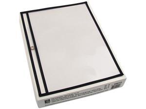 C-line 49912 Shop Ticket Holders, 12 x 9, Clear Front & Back w/Black Stitching, 25/Box C-line 49912 Shop Ticket Holders, 12 x 9, Clear Front & Back w/Black Stitching, 25/Box