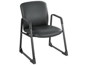 Safco 3492BV Uber Series Big/Tall Guest Chair, Vinyl, Black Safco 3492BV Uber Series Big/Tall Guest Chair, Vinyl, Black