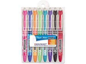 Paper Mate 28503 Liquid Flair Porous Point Stick Pen, Assorted Ink, Medium, 8 per Pack Paper Mate 28503 Liquid Flair Porous Point Stick Pen, Assorted Ink, Medium, 8 per Pack