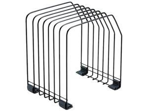Fellowes 68112 Workstation File Organizer, Seven Sections, Wire,7 3/8w x 5 7/8d x 8 1/4h, Black Fellowes 68112 Workstation File Organizer, Seven Sections, Wire,7 3/8w x 5 7/8d x 8 1/4h, Black