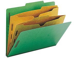 Smead 14083 Pressboard Folders with Two Pocket Dividers, Letter, Six-Section, Green, 10/Box Smead 14083 Pressboard Folders with Two Pocket Dividers, Letter, Six-Section, Green, 10/Box