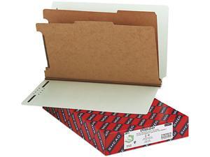 Smead 29810 Pressboard End Tab Classification Folder, Legal, Six-Section, Gray-Green, 10/Box Smead 29810 Pressboard End Tab Classification Folder, Legal, Six-Section, Gray-Green, 10/Box