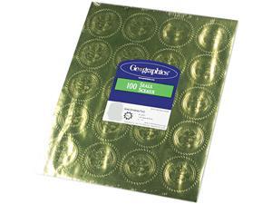 Geographics 20014 Gold Foil Embossed "Official Seal of Excellence" Seals, 100/Pack Geographics 20014 Gold Foil Embossed "Official Seal of Excellence" Seals, 100/Pack