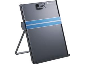 Fellowes 11053 Letter-Size Freestanding Desktop Copyholder, Stainless Steel, Black Fellowes 11053 Letter-Size Freestanding Desktop Copyholder, Stainless Steel, Black
