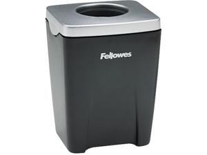 Fellowes 8032801 Office Suites Paper Clip Cup, Plastic, 2 1/2 x 2 1/4 x 3 1/4, Black/Silver Fellowes 8032801 Office Suites Paper Clip Cup, Plastic, 2 1/2 x 2 1/4 x 3 1/4, Black/Silver