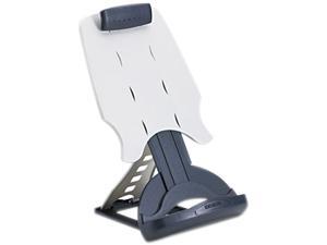 Kensington K62058US InSight Adjustable Book and Copyholder, 1.3" x 8.3" x 13.5" - Gray - Plastic Kensington K62058US InSight Adjustable Book and Copyholder, 1.3" x 8.3" x 13.5" - Gray - Plastic