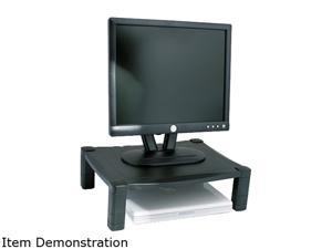 Kantek MS400 Single Level Height-Adjustable Stand, 17 x 13 1/4 x 3 to 6 1/2, Black Kantek MS400 Single Level Height-Adjustable Stand, 17 x 13 1/4 x 3 to 6 1/2, Black